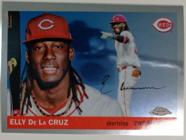 2025 Topps Chrome Platinum Baseball Elly De La Cruz #4
