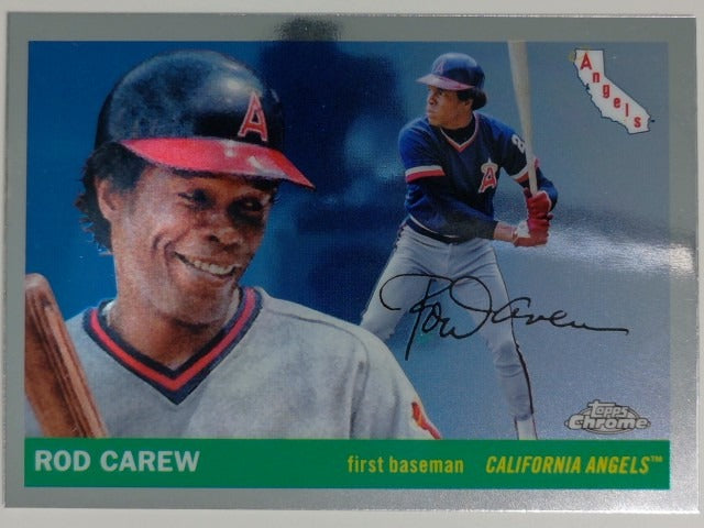 2025 Topps Chrome Platinum Baseball Rod Carew #347