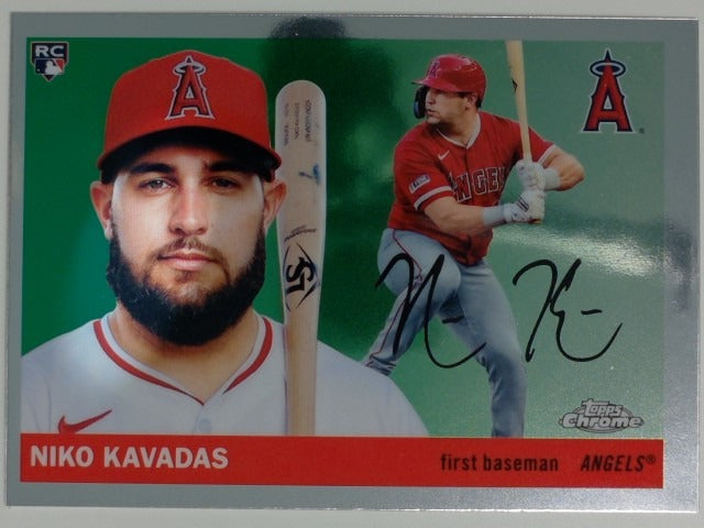 2025 Topps Chrome Platinum Baseball Niko Kavadas #278 RC
