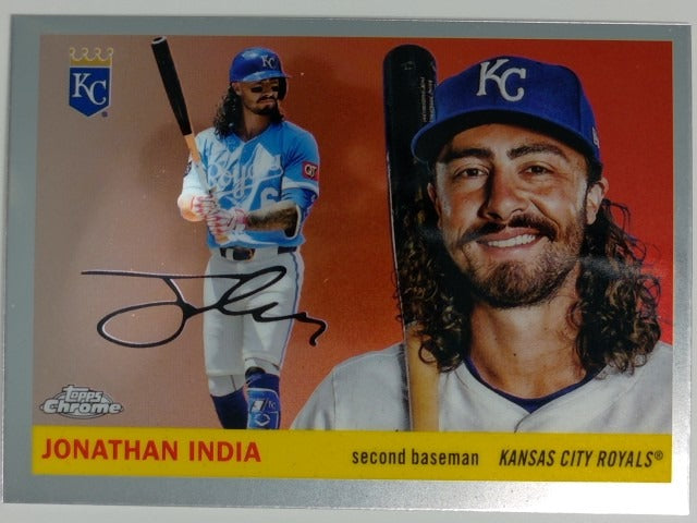 2025 Topps Chrome Platinum Baseball Jonathan India #164