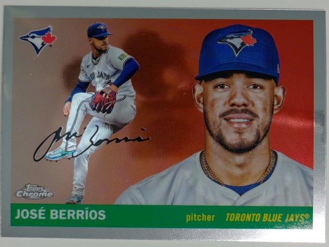 2025 Topps Chrome Platinum Baseball José Berríos #131
