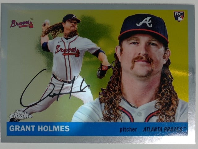 2025 Topps Chrome Platinum Baseball Grant Holmes #361 RC