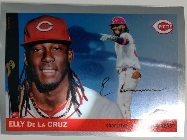 2025 Topps Chrome Platinum Baseball Elly De La Cruz #4