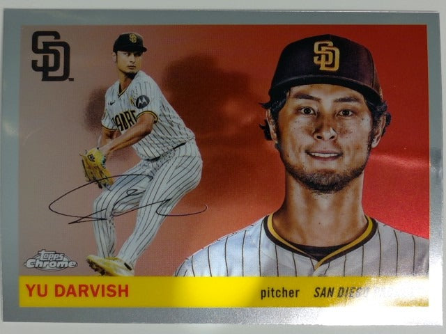 2025 Topps Chrome Platinum Baseball Yu Darvish #150