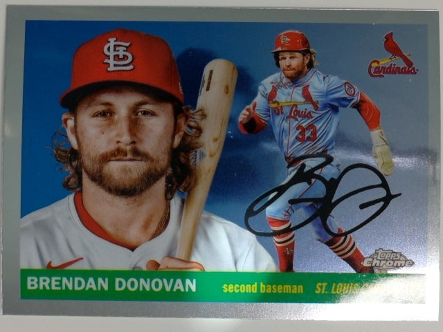 2025 Topps Chrome Platinum Anniversary Baseball Brendan Donovan #149