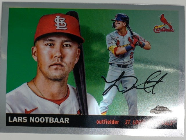 2025 Topps Chrome Platinum Baseball Lars Nootbaar #126