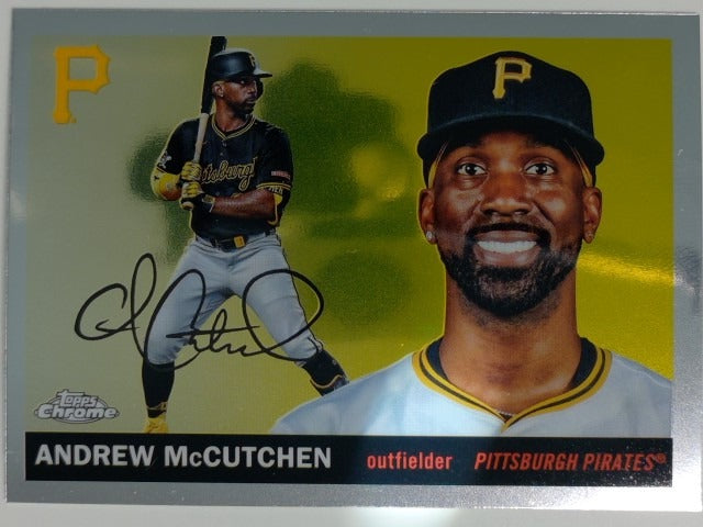 2025 Topps Chrome Platinum Anniversary Baseball Andrew McCutchen #113