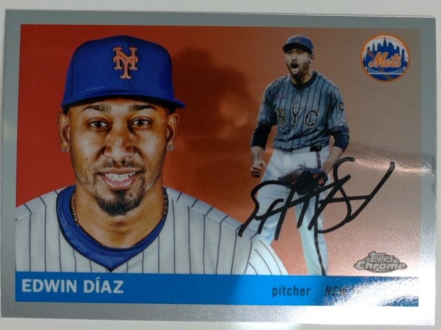 2025 Topps Chrome Platinum Baseball Edwin Díaz #121