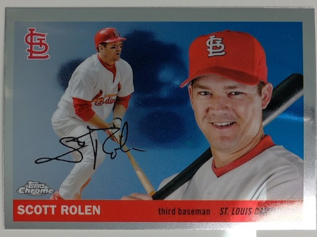 2025 Topps Chrome Platinum Baseball Scott Rolen #280