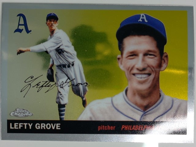 2025 Topps Chrome Platinum Baseball Lefty Grove #342