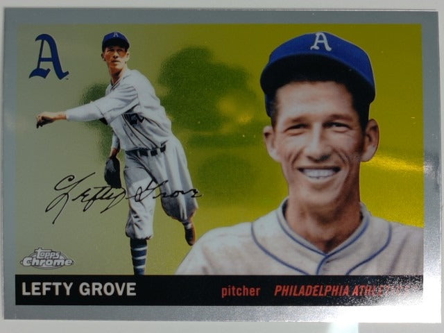 2025 Topps Chrome Platinum Baseball Lefty Grove #342