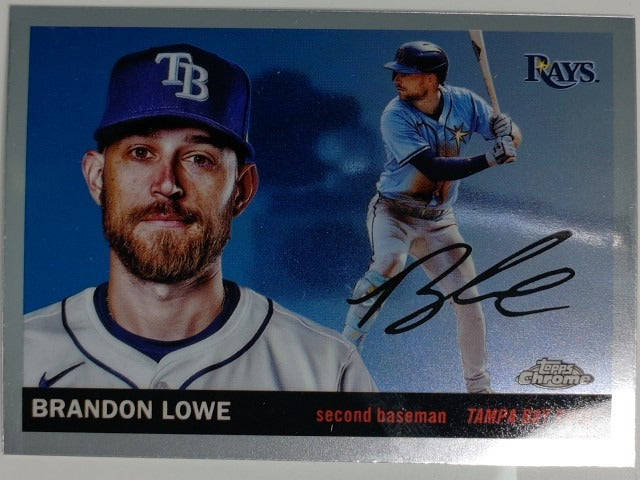2025 Topps Chrome Platinum Baseball Brandon Lowe #194