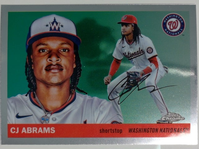 2025 Topps Chrome Platinum Baseball CJ Abrams #101