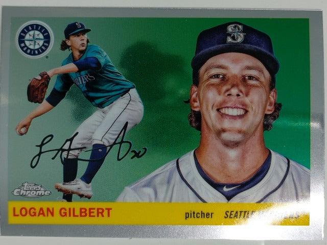 2025 Topps Chrome Platinum Baseball Logan Gilbert #129