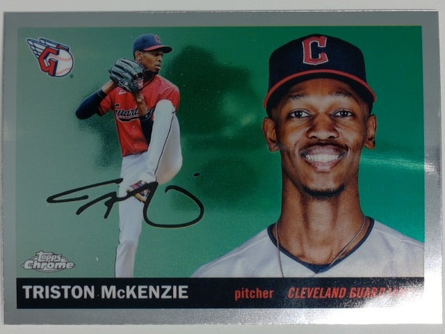2025 Topps Chrome Platinum Baseball Triston McKenzie #122