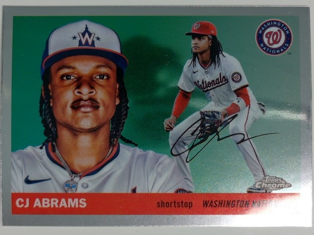 2025 Topps Chrome Platinum Baseball CJ Abrams #101
