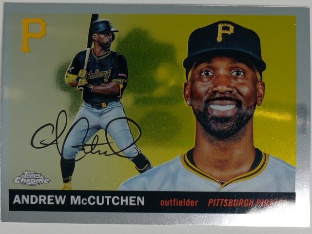 2025 Topps Chrome Platinum Anniversary Baseball Andrew McCutchen #113