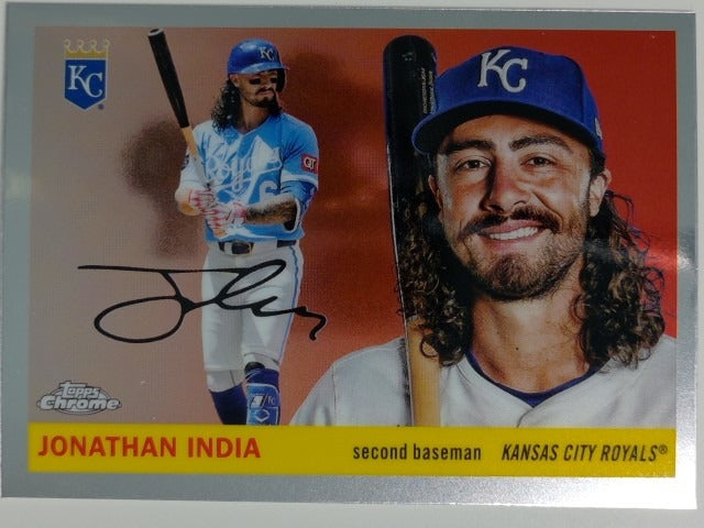 2025 Topps Chrome Platinum Baseball Jonathan India #164