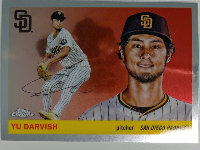 2025 Topps Chrome Platinum Baseball Yu Darvish #150