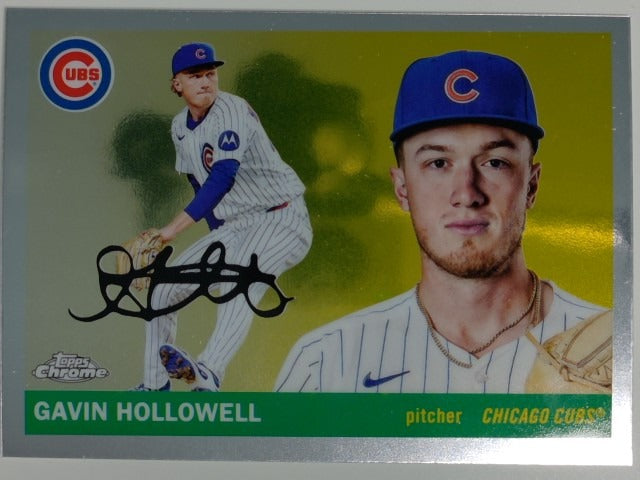 2025 Topps Chrome Platinum Baseball Gavin Hollowell #390