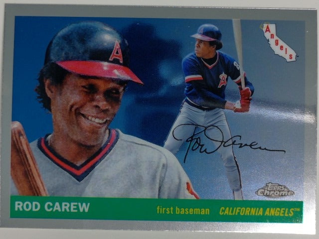 2025 Topps Chrome Platinum Baseball Rod Carew #347