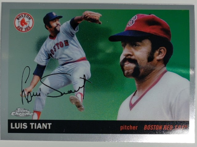 2025 Topps Chrome Platinum Baseball Luis Tiant #379