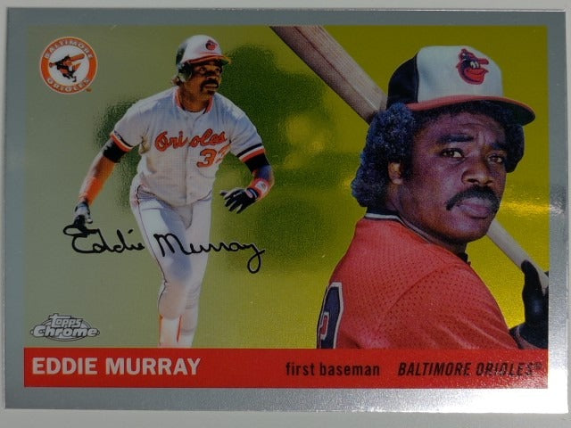 2025 Topps Chrome Platinum Anniversary Baseball Eddie Murray #381