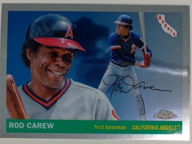 2025 Topps Chrome Platinum Baseball Rod Carew #347