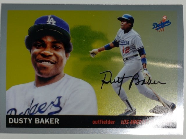 2025 Topps Chrome Platinum Baseball Dusty Baker #391