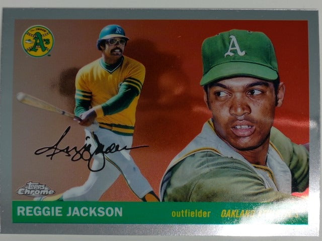 2025 Topps Chrome Platinum Anniversary Baseball Reggie Jackson #337