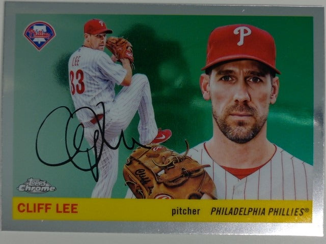 2025 Topps Chrome Platinum Baseball Cliff Lee #324