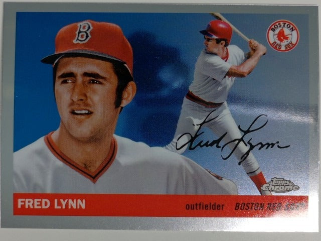 2025 Topps Chrome Platinum Baseball Fred Lynn #395