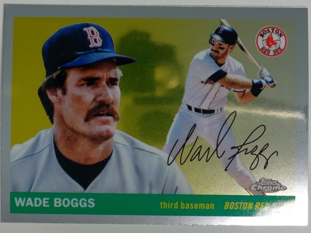 2025 Topps Chrome Platinum Baseball Wade Boggs #302