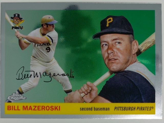 2025 Topps Chrome Platinum Baseball Bill Mazeroski #463