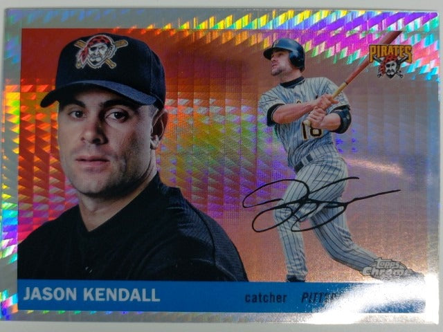 2025 Topps Chrome Platinum Baseball Prism Refractor Jason Kendall #446