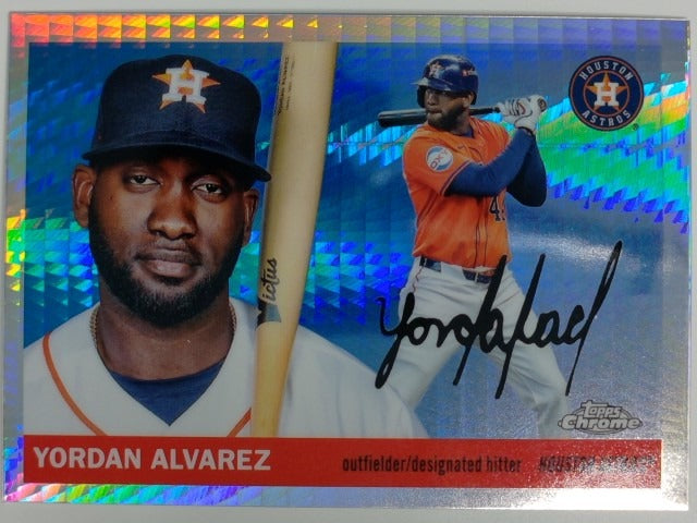 2025 Topps Chrome Platinum Baseball Prism Refractor Yordan Alvarez #14