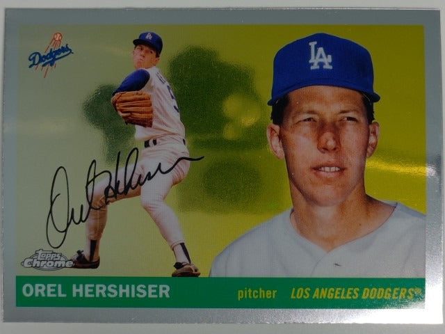 2025 Topps Chrome Platinum Baseball Orel Hershiser #488