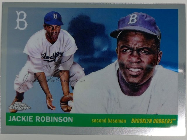 2025 Topps Chrome Platinum Baseball Jackie Robinson #480
