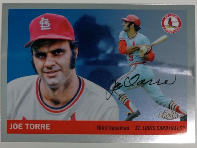 2025 Topps Chrome Platinum Anniversary Baseball Joe Torre #410