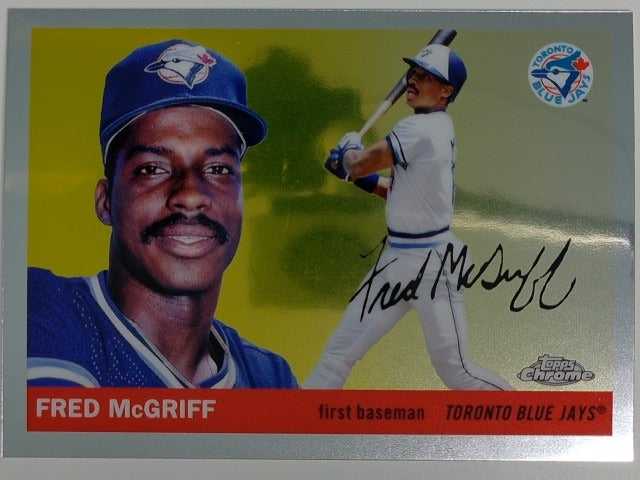2025 Topps Chrome Platinum Baseball Fred McGriff #455