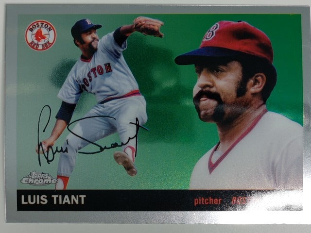 2025 Topps Chrome Platinum Baseball Luis Tiant #379