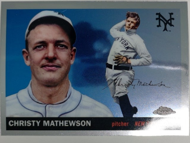 2025 Topps Chrome Platinum Baseball Christy Mathewson #498