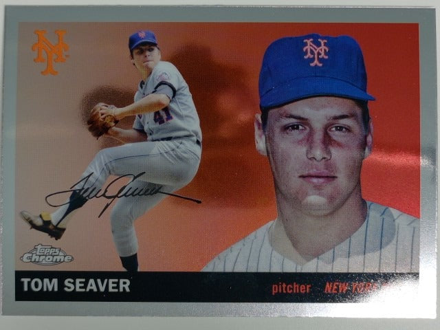 2025 Topps Chrome Platinum Baseball Tom Seaver #437