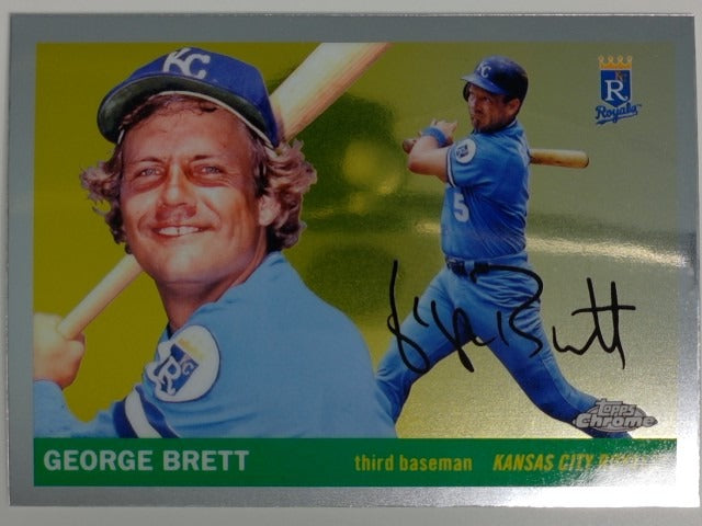 2025 Topps Chrome Platinum Baseball George Brett #429