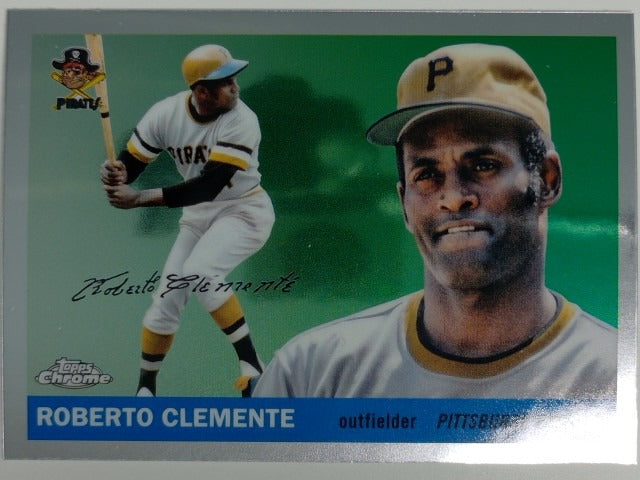 2025 Topps Chrome Platinum Anniversary Baseball Roberto Clemente #403