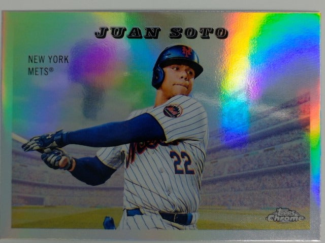 2025 Topps Chrome Platinum Baseball 1955 Topps Rails and Sails Juan Soto #55RS-1