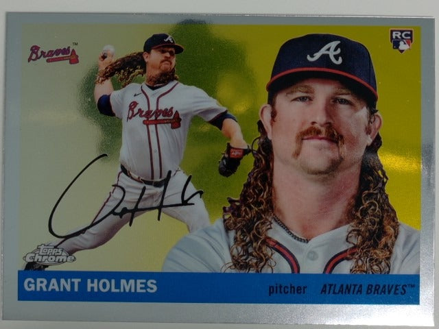 2025 Topps Chrome Platinum Baseball Grant Holmes #361 RC