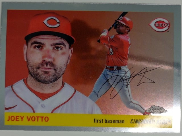2025 Topps Chrome Platinum Baseball Joey Votto #477
