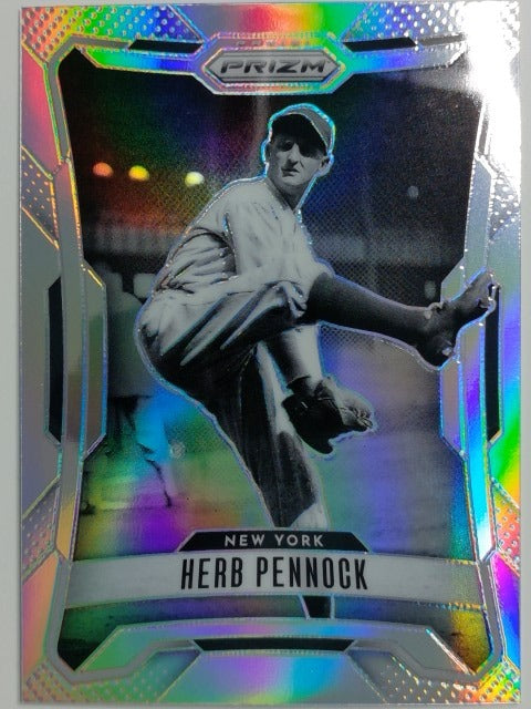 2026 Panini Prizm Baseball Silver Prizm Herb Pennock #42