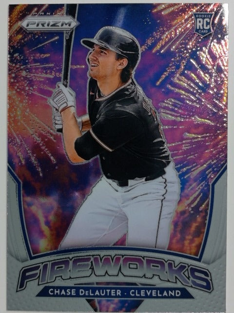 2026 Panini Prizm Baseball Fireworks Chase DeLauter #5